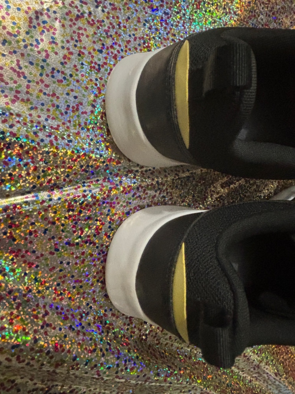 adidas Black and Gold Athletic Shoes Women’s 9 - Picture 6 of 9